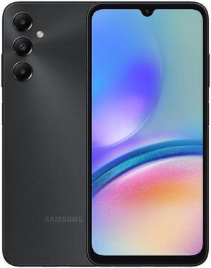 Samsung Galaxy A05s DUAL SIM 128GB ROM + 4GB RAM (GSM Only | No CDMA) Factory Unlocked 4G/LTE Smartphone (Black) - International Version