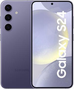 Samsung Galaxy S24 STANDARD EDITION DUAL SIM 128GB ROM + 8GB RAM (GSM | CDMA) Factory Unlocked 5G Smartphone (Cobalt Violet) - International Version