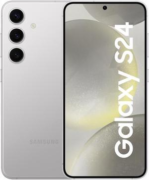 Samsung Galaxy S24 STANDARD EDITION DUAL SIM 128GB ROM  8GB RAM GSM  CDMA Factory Unlocked 5G Smartphone Marble Grey  International Version