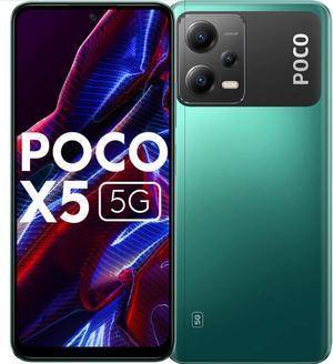 Xiaomi Poco X5 DUAL SIM 256GB ROM  8GB RAM GSM Only  No CDMA Factory Unlocked 5G Smartphone Green  International Version