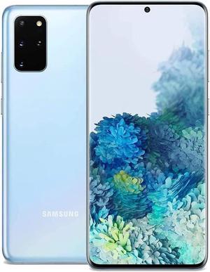 Samsung Galaxy S20 Plus STANDARD DUAL SIM 128GB ROM  12GB RAM GSM  CDMA Factory Unlocked 5G Smartphone Cloud Blue  International Version