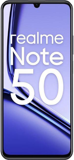 Realme Note 50 DUAL SIM 128GB ROM  4GB RAM GSM ONLY  NO CDMA Factory Unlocked 4GLTE Smartphone Midnight Black  International Version