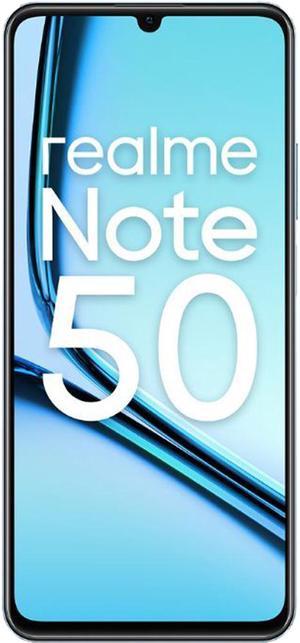 Realme Note 50 DUAL SIM 128GB ROM  4GB RAM GSM ONLY  NO CDMA Factory Unlocked 4GLTE Smartphone Sky Blue  International Version