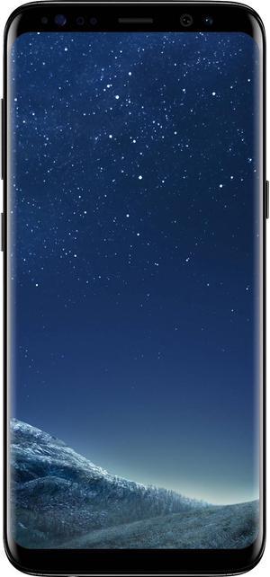Samsung Galaxy S8 STANDARD SINGLE SIM 64GB ROM + 4GB RAM (GSM Only | No CDMA) Factory Unlocked 4G/LTE Smartphone (Midnight Black) - International Version