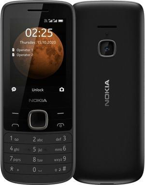 Nokia 225 DUAL SIM 64MB (GSM ONLY | NO CDMA) Factory Unlocked 4G/LTE Cellphone (Black) - International Version