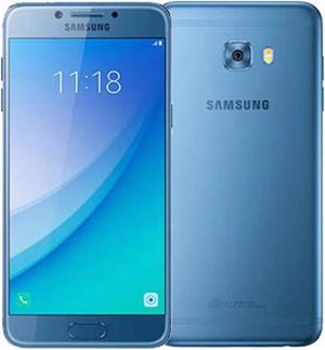 Samsung Galaxy C5 Pro DUAL SIM 64GB ROM + 4GB RAM (GSM Only | No CDMA) Factory Unlocked 4G/LTE Smartphone (Lake Blue) - International Version
