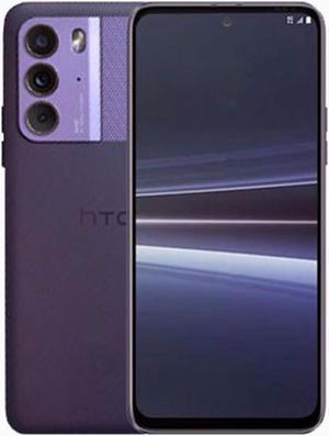 HTC U23 DUAL SIM 128GB ROM + 8GB RAM (GSM Only | No CDMA) Factory Unlocked 5G Smartphone (Roland Violet) - International Version