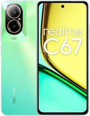 Realme C67 DUAL SIM 128GB ROM  6GB RAM GSM ONLY  NO CDMA Factory Unlocked 4GLTE Smartphone Sunny Oasis  International Version