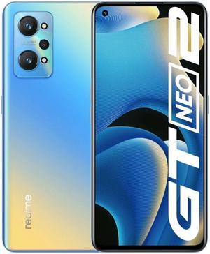 Realme GT Neo 2 STANDARD EDITION DUAL SIM 256GB ROM  12GB RAM GSM  CDMA Factory Unlocked 5G Smartphone Neo Blue  International Version