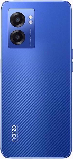 Realme Narzo 50 DUAL SIM 64GB ROM + 4GB RAM (GSM Only | No CDMA) Factory Unlocked 5G Smartphone (Hyper Blue)  - International Version