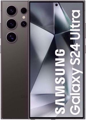 Samsung Galaxy S24 Ultra ENTERPRISE EDITION DUAL SIM 512GB ROM  12GB RAM GSM  CDMA Factory Unlocked 5G Smartphone Titanium Black  International Version
