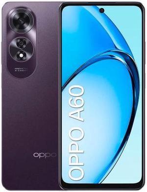 Oppo A60 DUAL SIM 256GB ROM  8GB RAM GSM Only  No CDMA Factory Unlocked 4GLTE Smartphone Midnight Purple  International Version