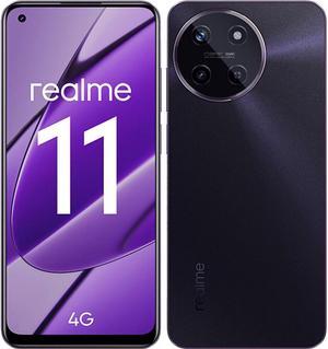 Realme 11 DUAL SIM 128GB ROM  8GB RAM GSM Only  No CDMA Factory Unlocked 4GLTE Smartphone Dark Glory  International Version