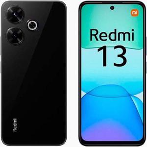 Xiaomi Redmi 13 DUAL SIM 256GB ROM + 8GB RAM (GSM ONLY | NO CDMA) Factory Unlocked 4G/LTE Smartphone (Midnight Black) - International Version