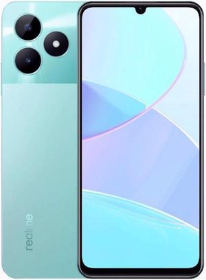 Realme C51 DUAL SIM 256GB ROM  6GB RAM GSM ONLY  NO CDMA Factory Unlocked 4GLTE Smartphone Mint Green  International Version