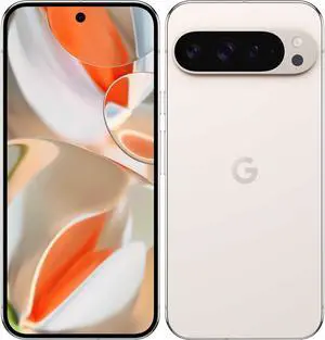 Google Pixel 9 Pro XL Dual-SIM 256GB ROM + 16GB RAM (GSM Only | No CDMA) Factory Unlocked 5G Smartphone (Porcelain) - International Version