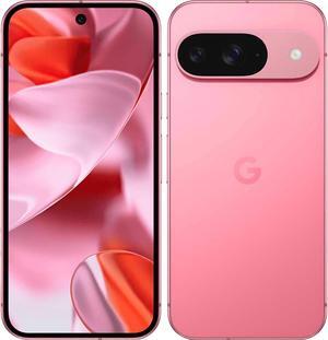 Google Pixel 9 Dual-SIM 128GB ROM + 12GB RAM (GSM Only | No CDMA) Factory Unlocked 5G Smartphone (Peony) - International Version