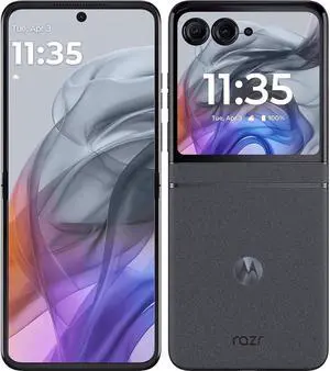 Motorola Razr 50 Dual-SIM 256GB ROM + 8GB RAM (GSM | CDMA) Factory Unlocked 5G Smartphone (Koala Grey) - International Version Motorola Razr 50 Dual-SIM 256GB ROM + 8GB RAM (GSM | CDMA) Factory Unlocked 5G Smartphone (Koala Grey) - International Version