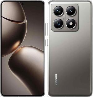 Xiaomi 14T Pro Dual-SIM 512GB ROM + 12GB RAM (GSM Only | No CDMA) Factory Unlocked 5G Smartphone (Titan Gray) - International Version