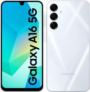 Samsung Galaxy A16 Dual-SIM 128GB ROM + 4GB RAM (GSM Only | No CDMA) Factory Unlocked 5G Smartphone (Light Gray) - International Version