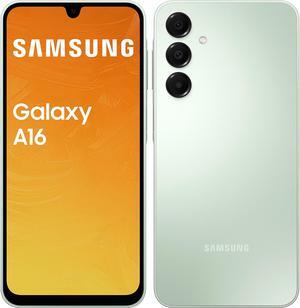 Samsung Galaxy A16 Dual-SIM 128GB ROM + 4GB RAM (GSM Only | No CDMA) Factory Unlocked 4G/LTE Smartphone (Water Green) - International Version