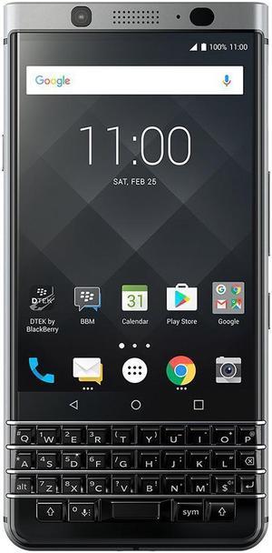 BlackBerry KEYone 32GB BBB100-2 - 4.5" Inch (No CDMA, GSM only) Factory Unlocked LTE Smartphone (Silver)
