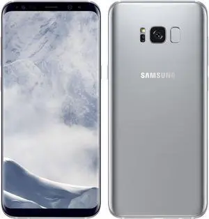 Samsung Galaxy S8+ Plus Single-SIM 64GB (No CDMA, GSM only) Factory Unlocked 4G Smartphone - Arctic Silver