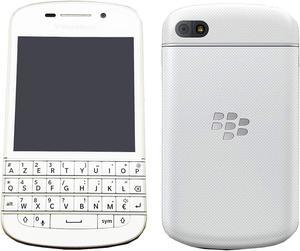 BlackBerry Q10 SQN100-3 16GB AZERTY Keypad (No CDMA, GSM only) Factory Unlocked 4G/LTE Smartphone - White