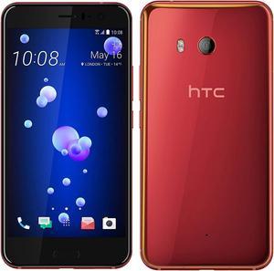 HTC U11 64GB (No CDMA, GSM only) Factory Unlocked 4G/LTE Smartphone - Red