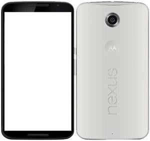 Motorola Google Nexus 6 XT1100 32GB (No CDMA, GSM only) Factory Unlocked 4G/LTE Smartphone - Cloud White