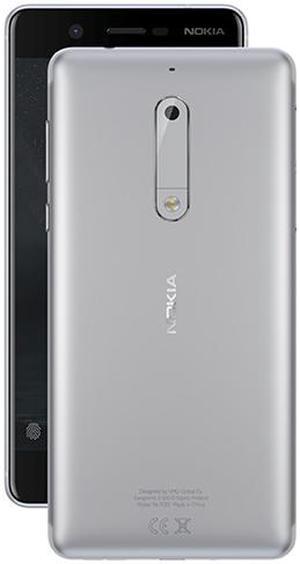 Nokia 5 16GB No CDMA GSM only Factory Unlocked 4GLTE Smartphone  Silver