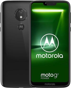 Motorola Moto G7 Power XT1955 64GB Dual-SIM (GSM Only, No CDMA) Factory Unlocked 4G/LTE Smartphone - Ceramic Black