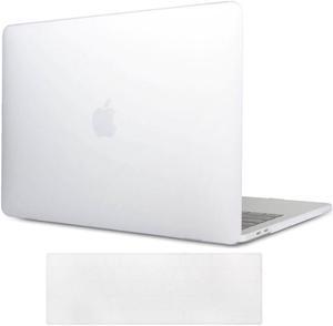 MacBook Pro 15 Case 2017 & 2016 A1707, Coxtech Rubberized Hard Case Shell Cover and Keyboard Skin For Apple Macbook Pro 15" (Newest 2017 & 2016 Release) with Touch Bar and Touch ID Frost Clear