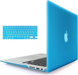 MacBook Pro 15 Case 2017 & 2016 A1707, Coxtech Rubberized Hard Case Shell Cover and Keyboard Skin For Apple Macbook Pro 15" (Newest 2017 & 2016 Release) with Touch Bar and Touch ID Blue