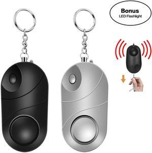 2X Personal Alarm Keychains 130dB Emergency Self Defense Safety Security Alarms