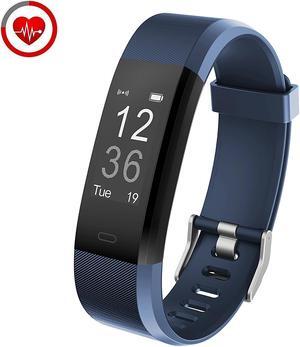 Fitness Tracker Activity Tracker with Heart Rate Monitor Fitness Watch, IP67 Waterproof Smart Wristband with Calorie Counter Step Counter Sleep Monitor for Android and IOS