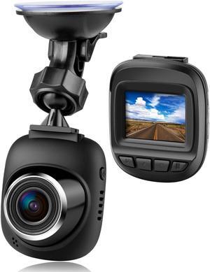 Dash Cam by Fliiners Mini LCD Car Dvr Camera Recorder with FHD 1080P, Night Vision, Loop Recording for Cars