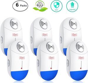 [2018 UPGRADED]Ultrasonic Pest Repeller - Electronic Mouse Repellent Plug in Pest Control - Pest Repellent for Mice,Rat,Bug,Spider,Roach,Ant,Mosquito,Fly - No More Mouse Traps,Insect Spray & Baits