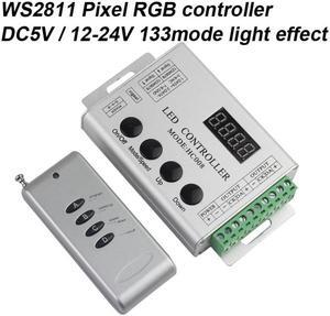 DC12V LED Strip Pixel Bar HC008 RF Controller For WS2812 WS2811 WS2801 LPD6803
