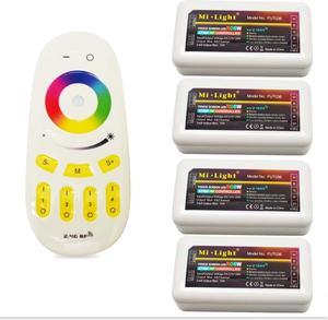 Mi Light 2.4G RGB Controller + Touch RF RGBW Remote Control for LED Light Strip