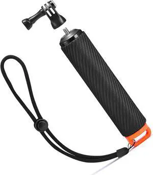 Waterproof Hand Grip Handle Tripod & Stick Selfie for GoPro Hero 6 Black Hero 6/5 /4/3 AKASO Yi Camera and other Action Cameras