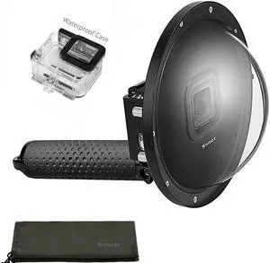 Larry 2018/4/19 18:18:32
Dome Port for Gopro Hero6 Hero 5 Black Camera Underwater Diving Transparent Lens Housing Dome with Gray Floaty Grip Underwater Photography (6 inch)