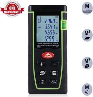 Laser Measure Laser Distance Measure with Single Distance and Continuous Measurement,Area and Volume Measurement,Range Finder with m/in/ft,Laser Measure