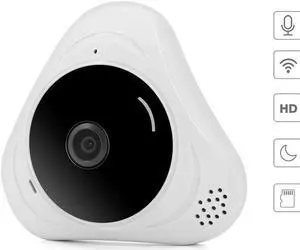 IP Camera 960p Wireless Security Camera 360 Degree with Motion Detection, Two Way Audio and Night Vision, Indoor Surveillance Camera for Home