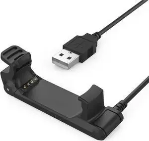 Garmin Forerunner 220 Charger Dock USB Data Sync Charge Cradle Dock Charger with 1M Charging Cable for Garmin Forerunner 220 Smart Watch Black