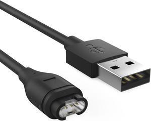 Charger For Garmin Fenix 5 5S 5X  Forerunner 935 Approach S60 X10 S10 Quatix 5 5 Sapphire Vivoactive 3 Vivosport D2 Charlie Impact BarkLimiter 2 2VT Replacement USB Data Sync Charging Cable
