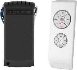 Universal Ceiling Fan Lamp Remote Controller Kit & Timing Wireless Remote Control for Ceiling Fan For Home office hotel the club display hall restaurant - Fixed Code