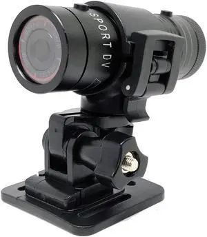 Mini Sports Camera HD 1080P Action Waterproof Video Camera Mini Bike Motorcycle Helmet Camera Video Recorder Camcorder DVR Video Cam for Climbing Skiing Riding