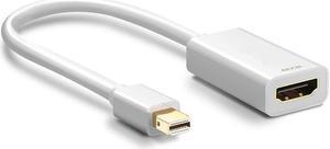 Thunderbolt 2.0 Mini DisplayPort  to HDMI Adapter 4K Mini DP to HDMI Converter for MacBook Air iMac MacBook Pro Surface Pro 3 / 4 / 5 Surface Book ThinkPad P71 ThinkPad T570 PCs and More
