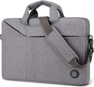 15.6" Laptop Bag Slim Water Resistant Laptop Messenger Bag Portable Laptop Sleeve Case Shoulder Bag Briefcase Handbag with Strap for Up to 15.6 Inch Laptop NoteBook Macbook Computer Men Women